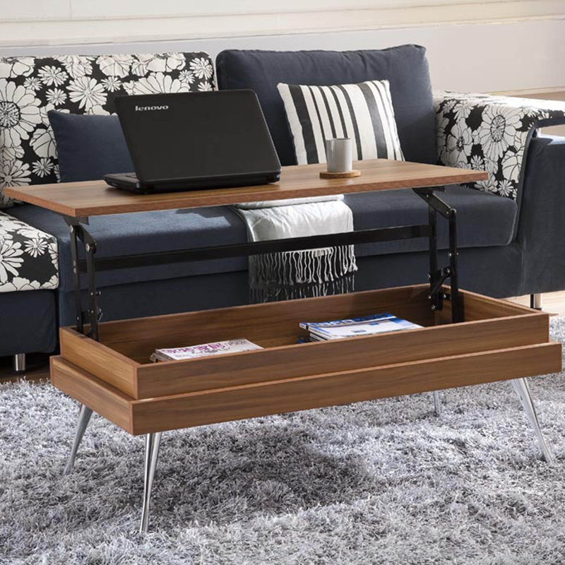 Wade Logan Cornelia Lift Top Coffee Table & Reviews Wayfair